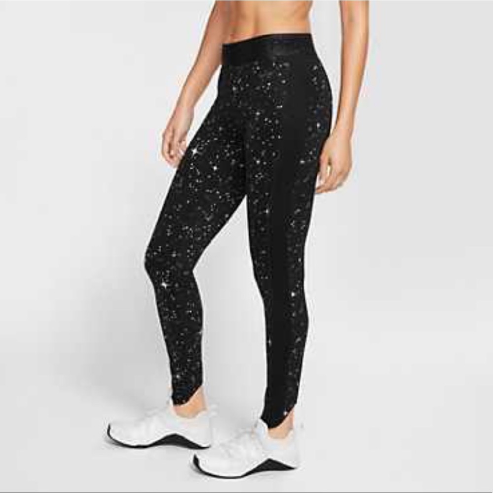 Nike metallic star dri-fit leggings - Picture 4 of 5